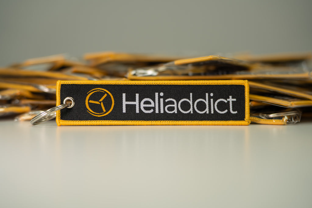 Heliaddict “Remove Before Flight” Aviation Keychain