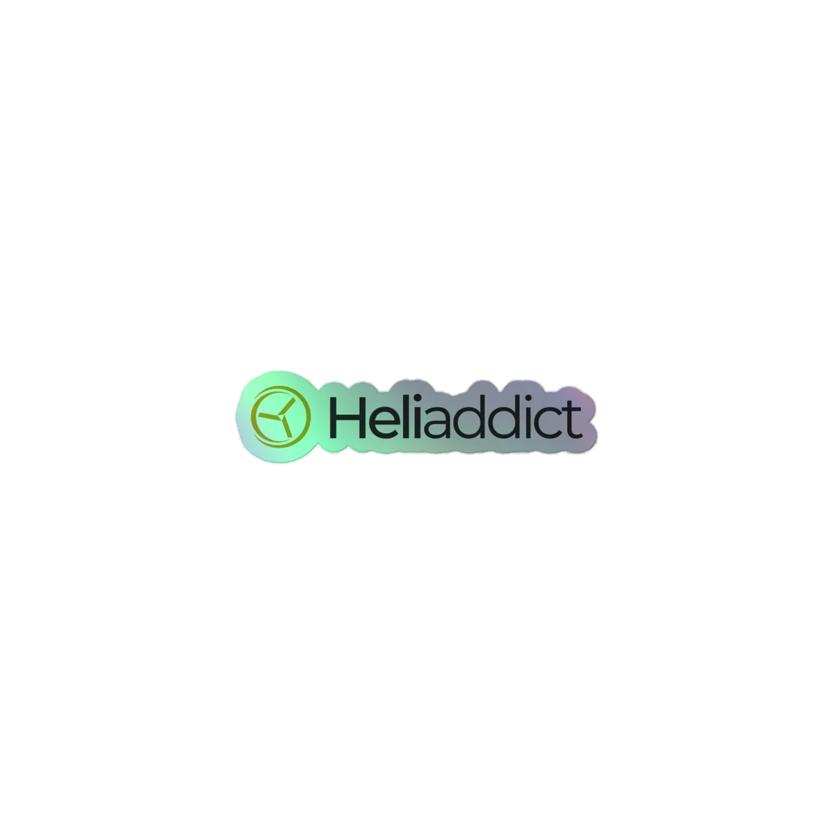 Adesivo olografico Heliaddict